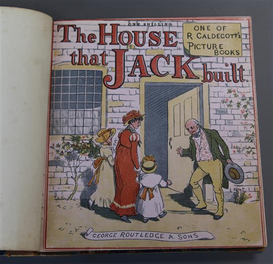 Caldecott, Randolph - Sixteen picture books, bound in 3 vols, including:-